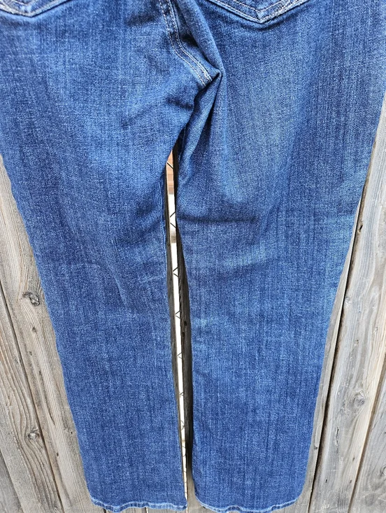 Lee Straight Leg Women's Jeans in Dark Blue Denim Size 19 - Picture 16 of 16
